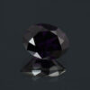 An image of a 3.45 carat dark purple spinel from Tunduru, Tanzania.